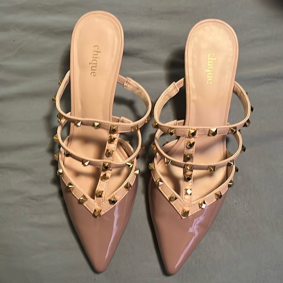 Brand new mauve pink shoes never worn - Picture 1 of 4